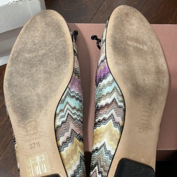 Missoni flats with low heel - Picture 3 of 3